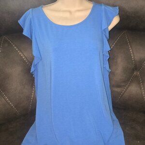 Lilly Pulitzer Sleeveless Top  Light Blue  LARGE